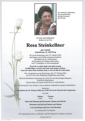 Rosa Steinkellner
