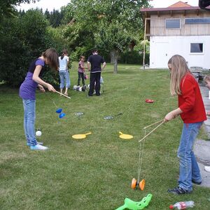 Ministrantenausflug 2009 – Miny Garten3