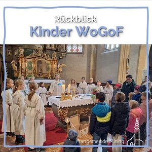 Kinderwortgottesfeier im Oktober