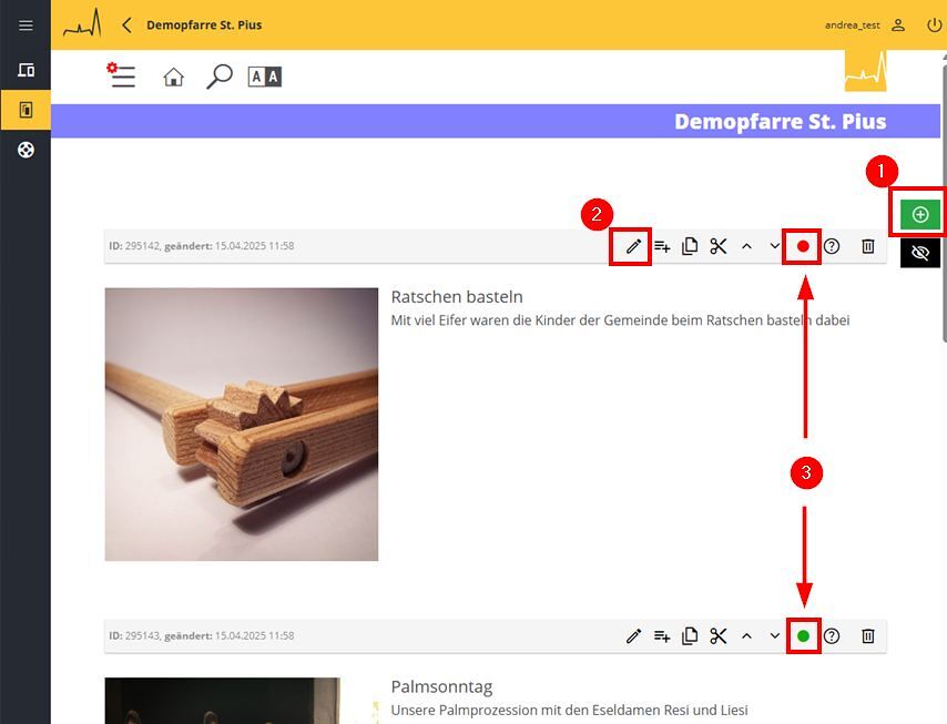 Redpool Übersicht / © FB Kommunikation Redpool Übersicht
