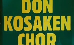 Plakat vom Konzert des Don Kosaken Chors in der Pfarrkirche Hirschbach am Mo. 23.9.24