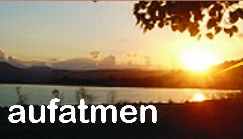 aufatmen  