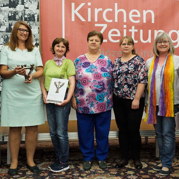 Betreuerinnencafé Leonstein bei der Solidaritätspreisverleihung 2018