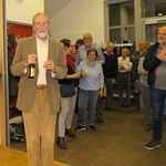 Vernissage mit Aquarellmalbildern