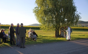 Maiandacht beim Birkenmarterl in Mansing