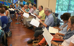 Seminarchor 'Klänge des Nordens' bei der Chorsingwoche für Kirchenmusik