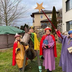 Die Sternsinger waren unterwegs!