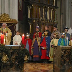 Festgottesdienst mit den Sternsingern am 6. Jänner 2009