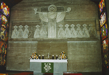 Innenansicht der Johanneskirche.