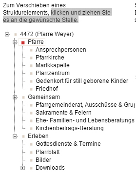 neuer Strukturpunkt