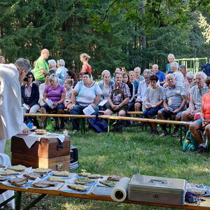 Bergmesse am Häfelberg mit der Marktmusik