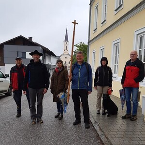 Beim Abgang in Maria Schmolln