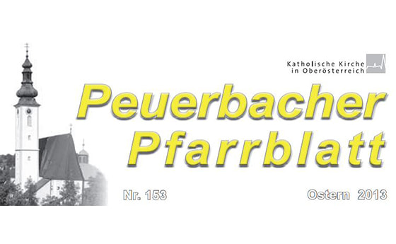 Pfarrblätter 2013