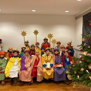 Die Sternsinger waren unterwegs!