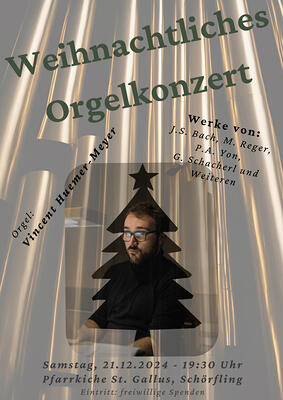 Weihnachtliches Orgelkonzert 21.12.24