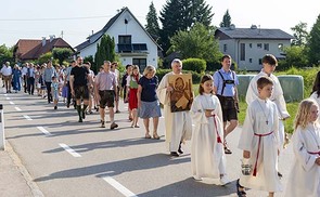 Patrozinium in der Pfarre Roitham am Traunfall