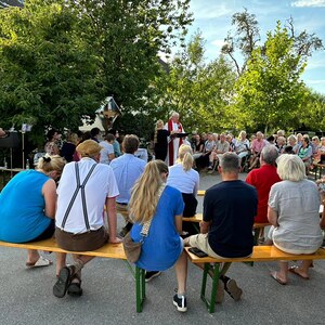 Einweihung Schenterkreuz