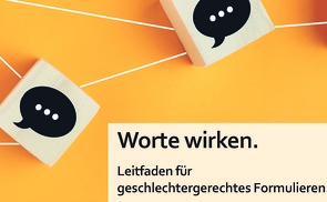 Leitfaden für geschlechtergerechtes Formulieren