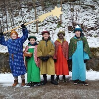 Sternsingen 2025 / (c) Pfarre Meggenhofen Sternsingen 2025