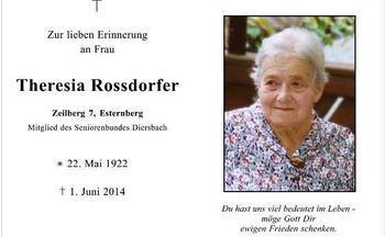 Theresia Rossdorfer