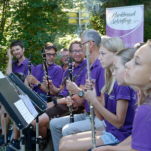 Bergmesse am Häfelberg mit der Marktmusik