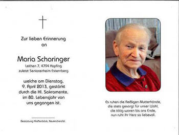 Maria Scharinger