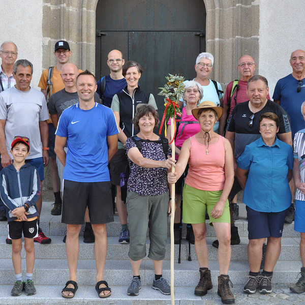 Pilgergruppe nach Maria Taferl