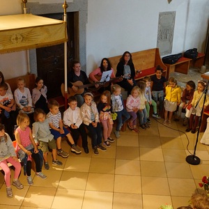 Kindergarten-Maiandacht in der Kirche 2024                      