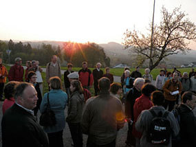 Emmausgang am Ostermontag.