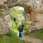 Entdeckungstour auf der Burgruine Prandegg