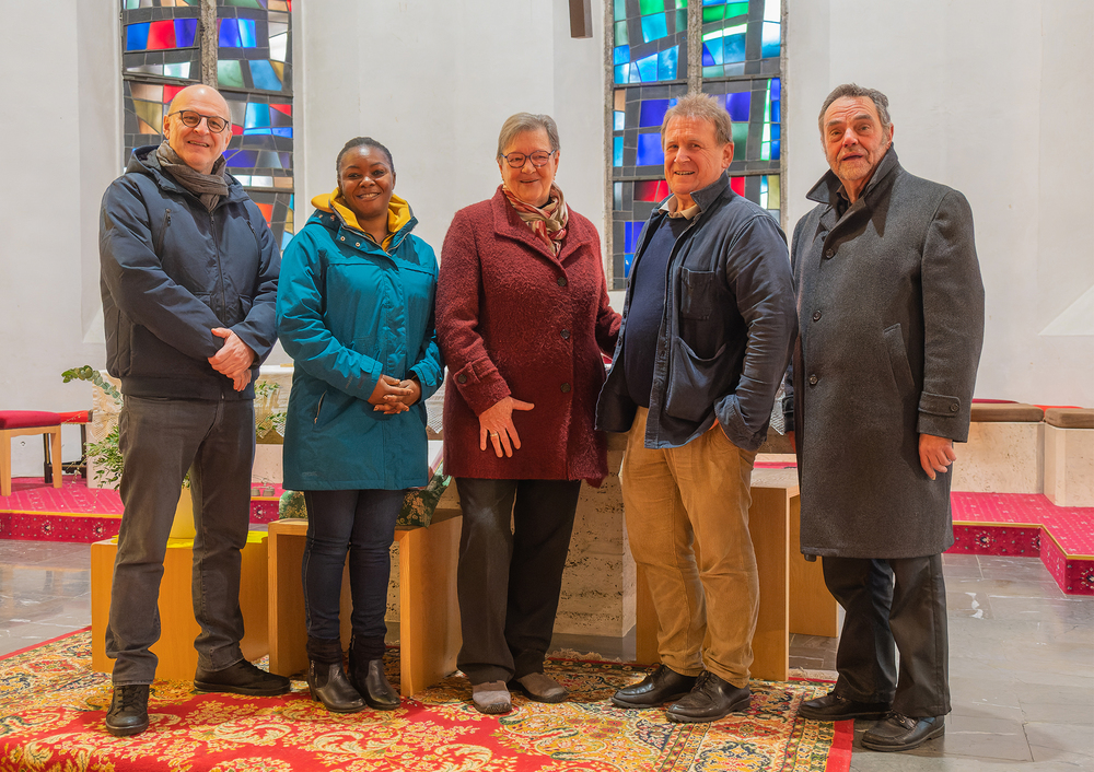 Günther Humer (Projektleiter), Stella Baradyana, Maria Spernbauer, Thomas Pauzenberger, P. Severin Kranabitl