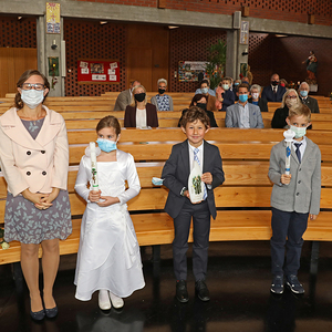 Erstkommunion für die hörschinger Erstkommunionkinder in der Pfarrkirche Marchtrenk