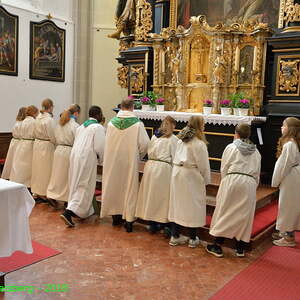 in der Pfarrkirche Eggelsberg