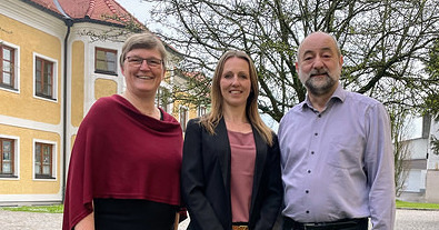 vlnr. Elisabeth Lamplmayr, Tamara Eichlberger, Johann Padinger