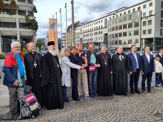 Interreligiöse Feier | Linz als offizielle Partnerstadt auf dem Jerusalemweg