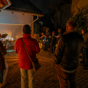 Familie Haijes lud zur adventlichen Feier