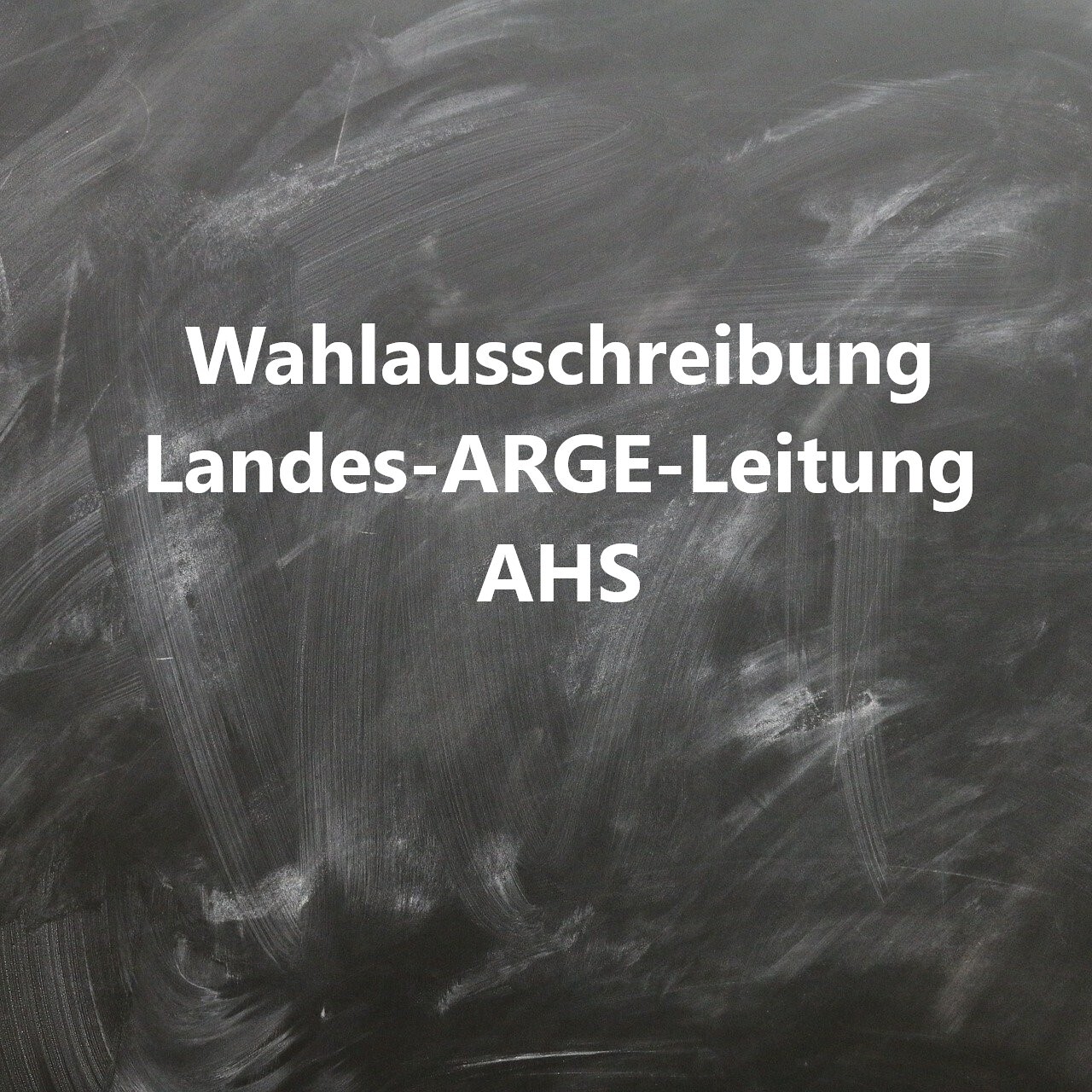 Wahl Landes-ARGE-Leitung