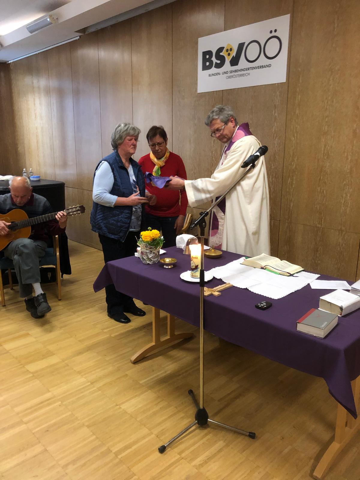 Gabenbereitung / Blindenpastoral