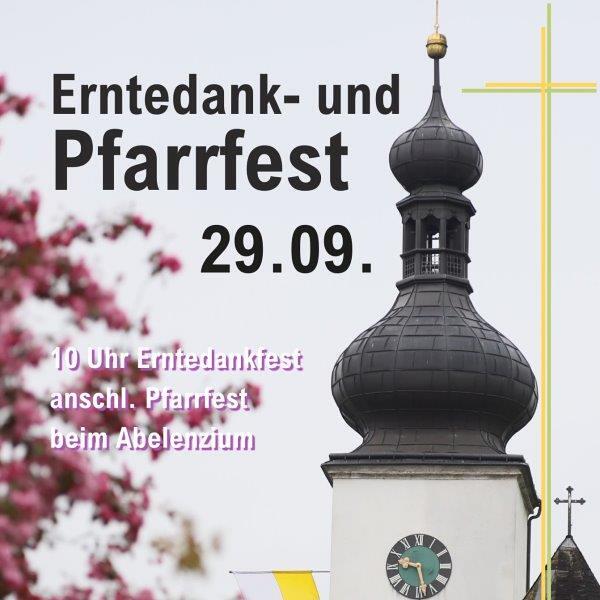 Einladung Pfarrfest Gaflenz