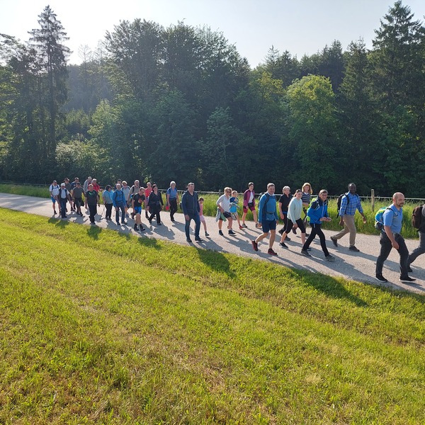 Abmarsch von Lohnsburg nach Maria Schmolln