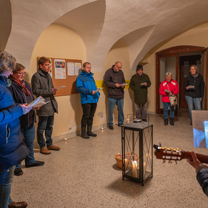 Adventfeier des Pfarrhof-Teams