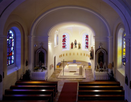Pfarrkirche Steyrling Unbefleckte Empfängnis Mariä. © Kunstreferat