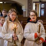 Einzug in die Kirche