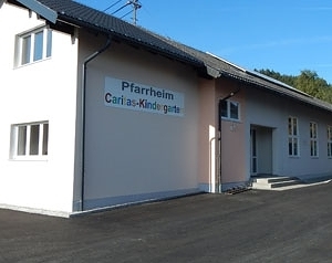 Pfarrsaal außen 