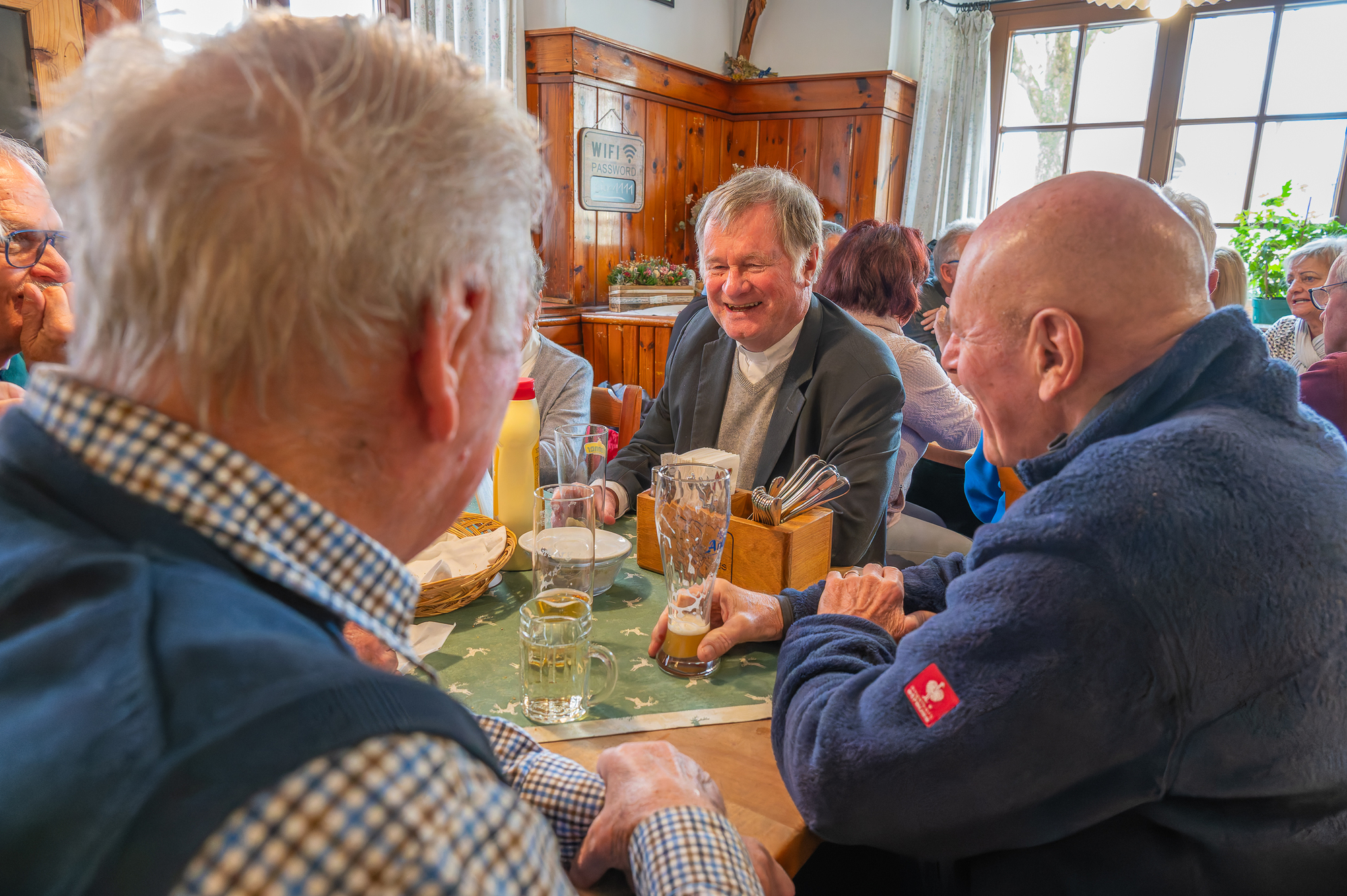 Visitation Dekanat WindischgarstenBegegnungen im Wirtshaus Schöllhuber in Kirchdorf an der Krems bei Kesselheisser 