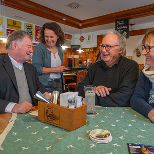 Visitation Dekanat WindischgarstenBegegnungen im Wirtshaus Schöllhuber in Kirchdorf an der Krems bei Kesselheisser 