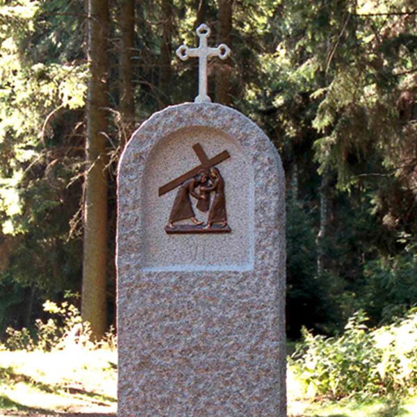 Kreuzweg bei der Waldkapelle Oberaigen