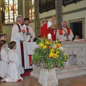 Pfarrfest und Priesterjubiläum P. Winklehner