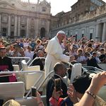 Live beim Papst im Rahmen der Mini Wallfahrt 2018