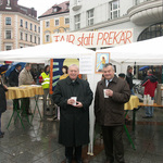 Tag der Arbeitslosen - Aktion 'Fair statt prekär', 29.2.2008